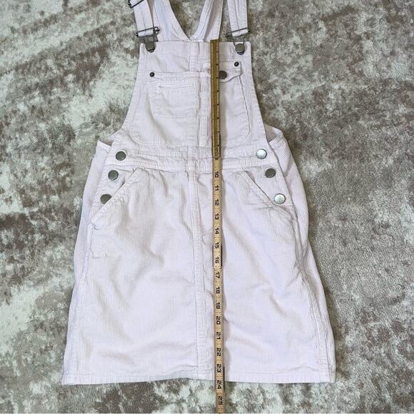 Asos//denim Curduroy pale purple overall dress romper multiple pockets SZ UK 4 - Picture 11 of 11